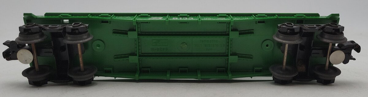 Lionel 6-9133 O Gauge Burlington Northern Flatcar #9133 with Trailers EX/Box