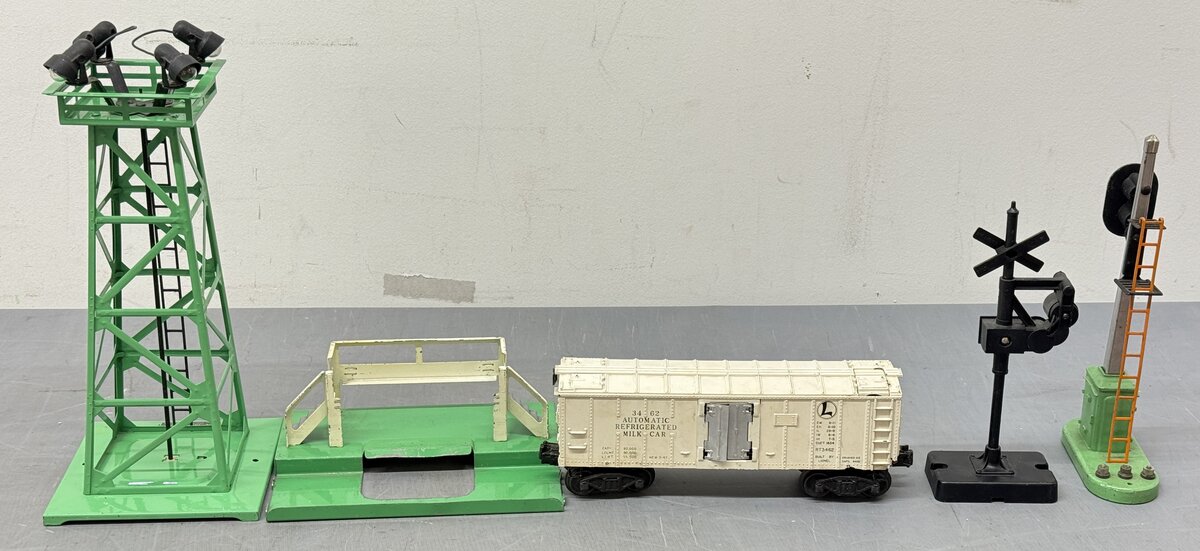 Lionel Vintage O Gauge Accessories: 3462, 395, 110, 153, & 140 [5] VG