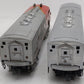 Lionel 2333 Vintage O Gauge Santa Fe F3 AB Diesel Locomotive Set VG