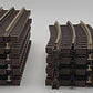Atlas O Gauge Nickel Silver 3-Rail Track Assortment: 6050, 6063, 6057, 6059 [24] EX