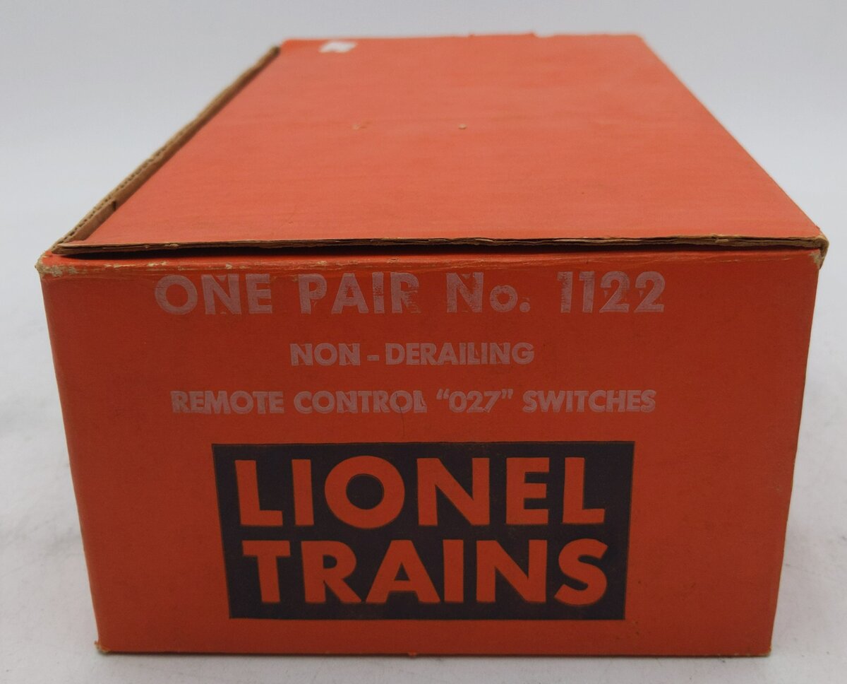 Lionel 1122 Vintage O-27 Remote Control Switches (Pair of 2) VG/Box