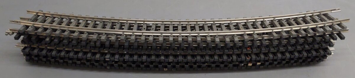 Aristo-Craft G Scale Stainless Steel Assorted Curved Track Sections [10] VG