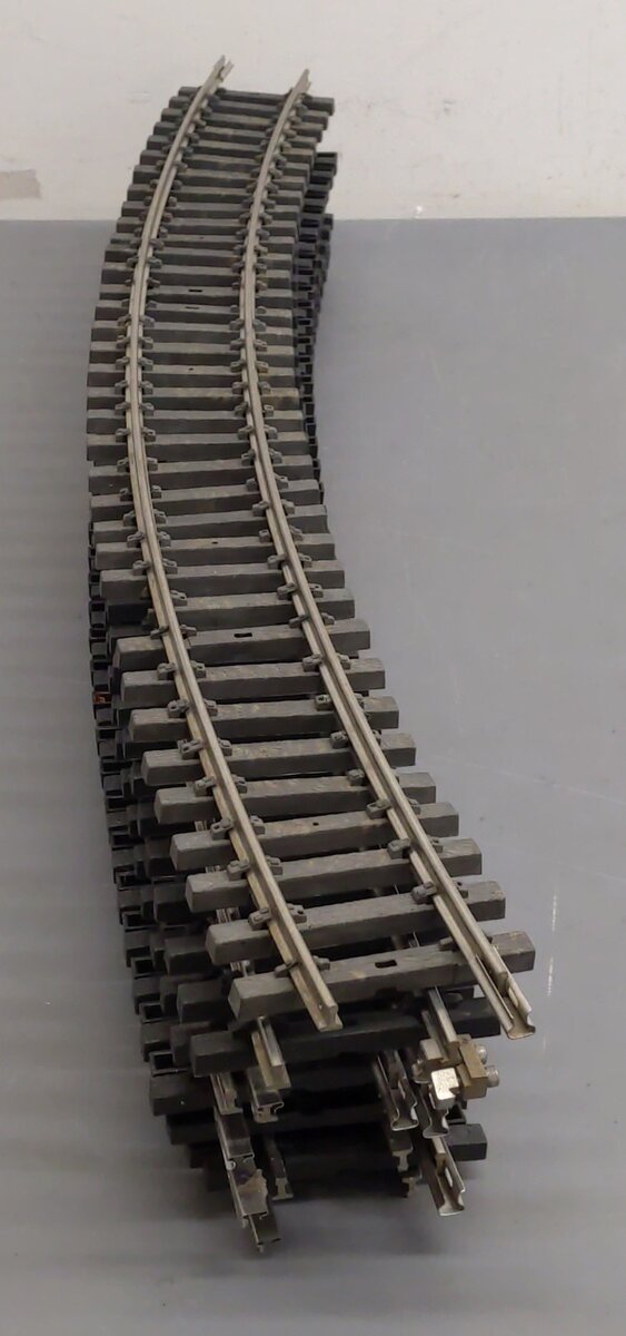 Aristo-Craft G Scale Stainless Steel Assorted Curved Track Sections [10] VG