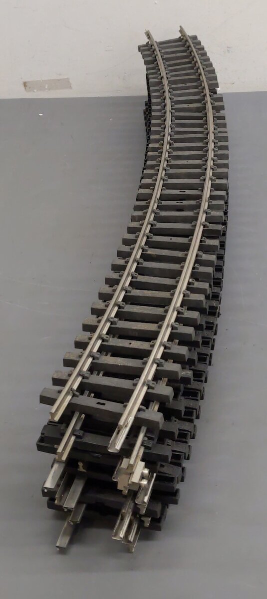 Aristo-Craft G Scale Stainless Steel Assorted Curved Track Sections [10] VG