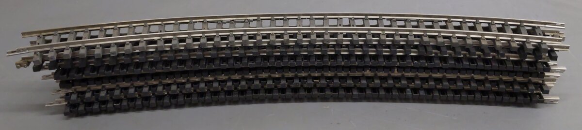 Aristo-Craft G Scale Stainless Steel Assorted Curved Track Sections [10] VG