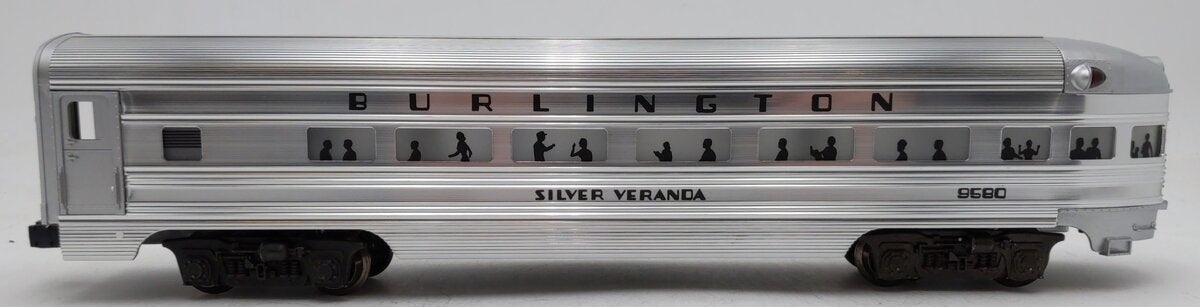 Lionel 6-9580 O Gauge Burlington Aluminum 