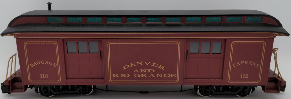 Bachmann 89093 G Denver & Rio Grande Western Jackson Sharp Cars #112 EX