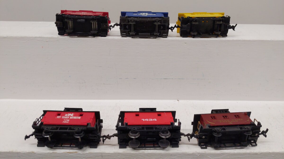 Playart, Bachmann, Rivarossi & Other CUSTOM HO Scale Assorted Cabooses: [6] VG