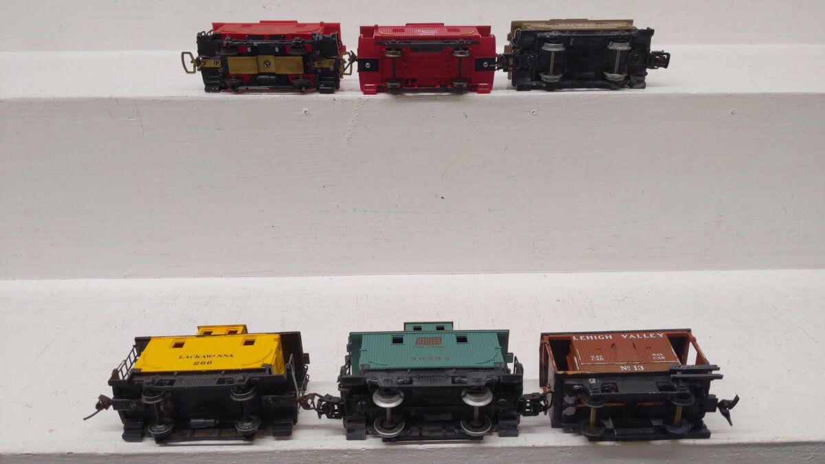 Marklin, Bachmann & Other HO Scale CUSTOM Assorted Cabooses: 1576, 13, 5972 [6] VG
