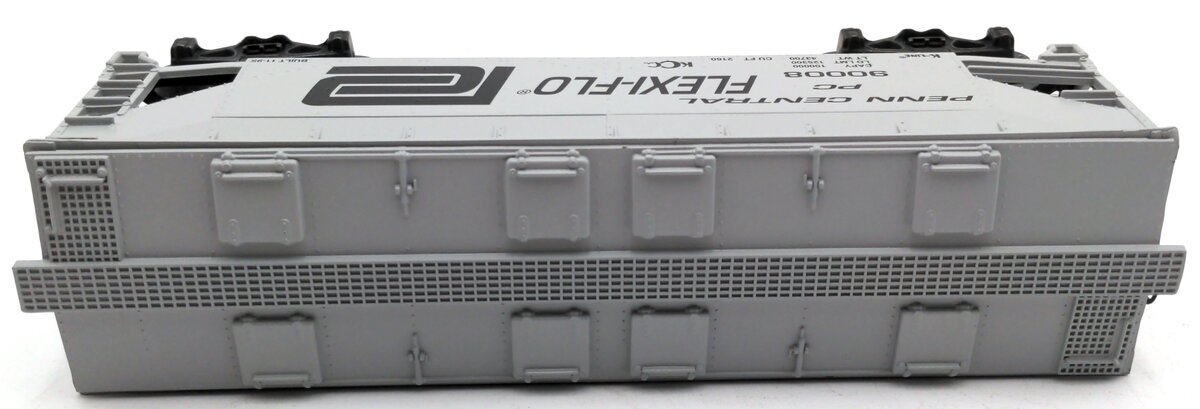 K-Line 90008 O Gauge Penn Central Flexi-Flo 2-Bay Hopper LN/Box