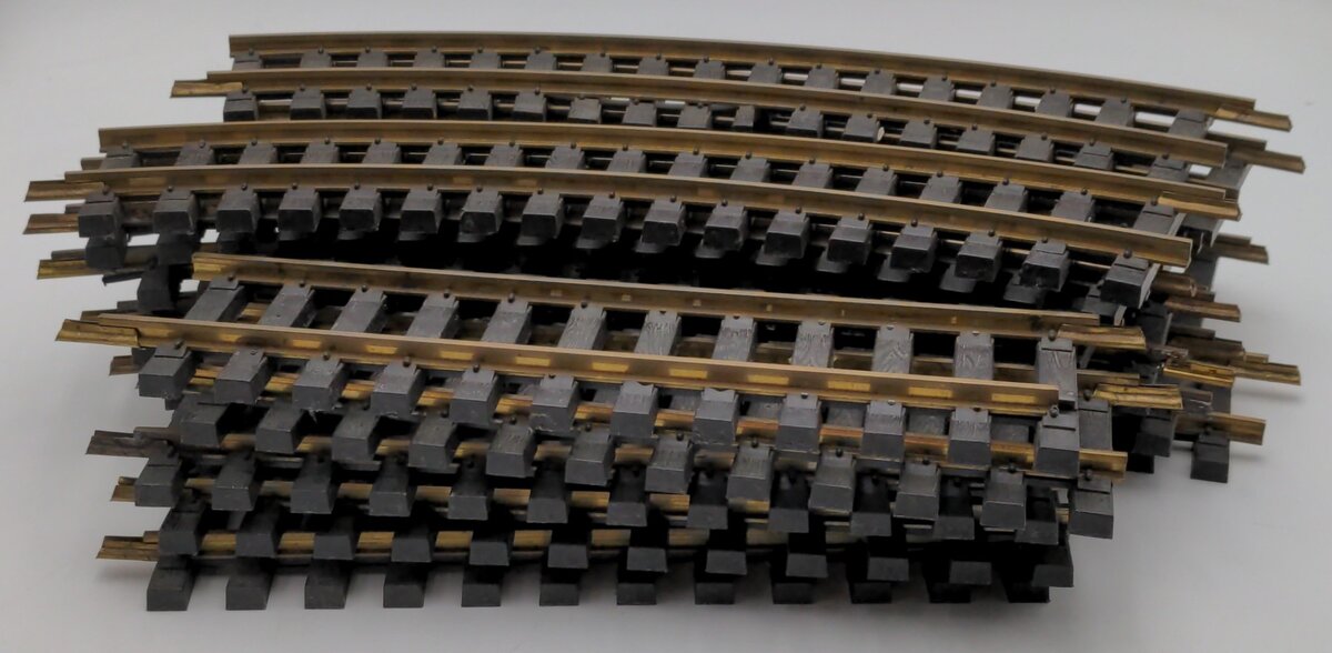 G Scale Assorted Straight & Curved Track Sections [17] VG