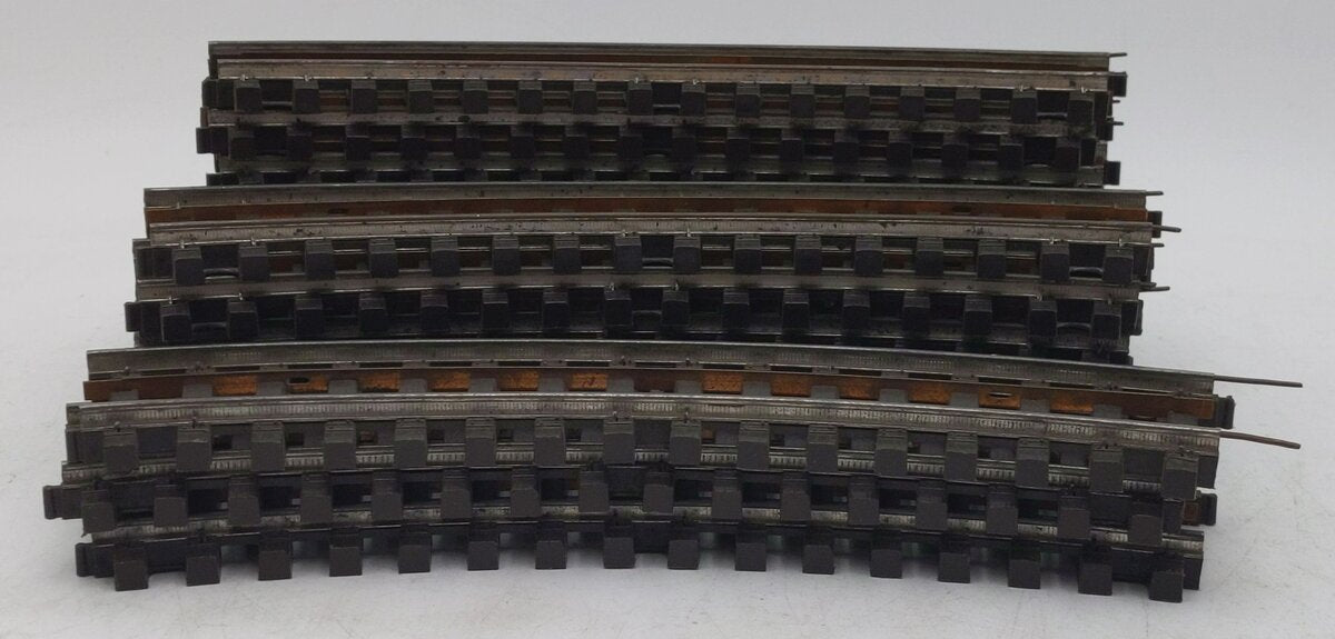 Lionel 31 Vintage Super O Curved Track Sections (15) VG