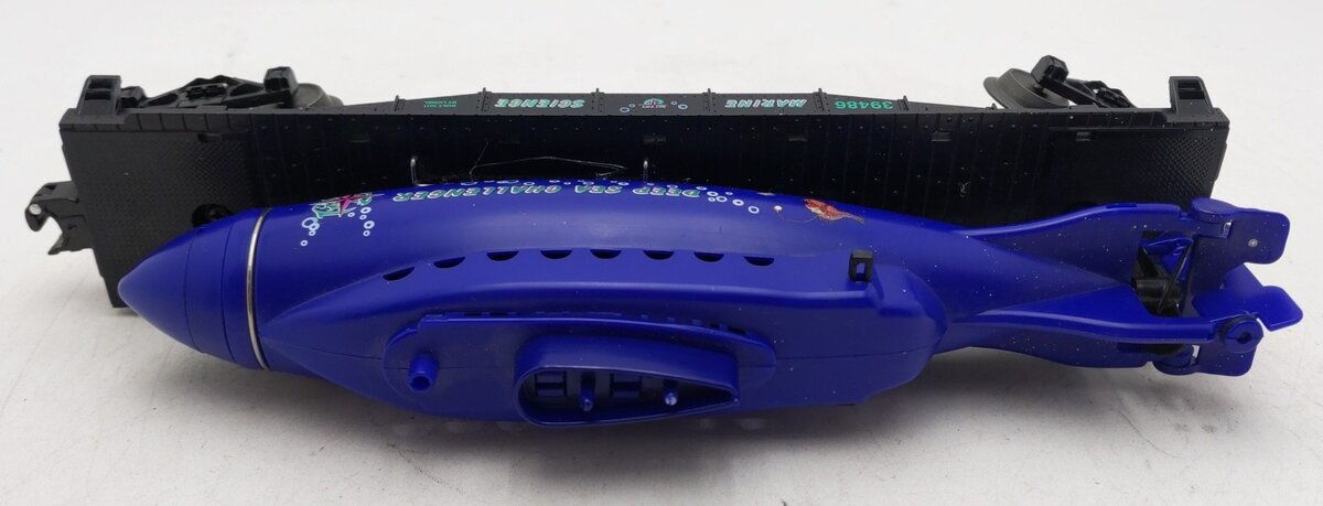Lionel 6-39486 O Gauge Deep Sea Challenger Submarine Car EX