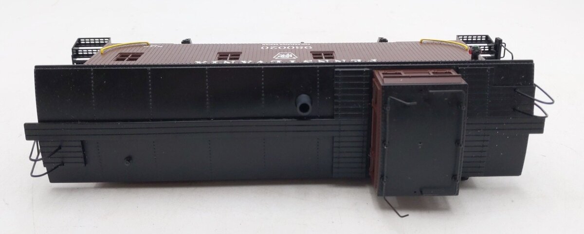 K-Line K616-1893 O Gauge PRR Wood-Sided Smoking Caboose #980020 EX