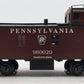 K-Line K616-1893 O Gauge PRR Wood-Sided Smoking Caboose #980020 EX
