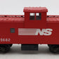 MTH 20-91062 O Gauge Norfolk Southern Extended Vision Caboose #555682 EX