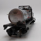 Lionel 6-19602 O Gauge Johnson Single Dome Tank Car #19602 NIB