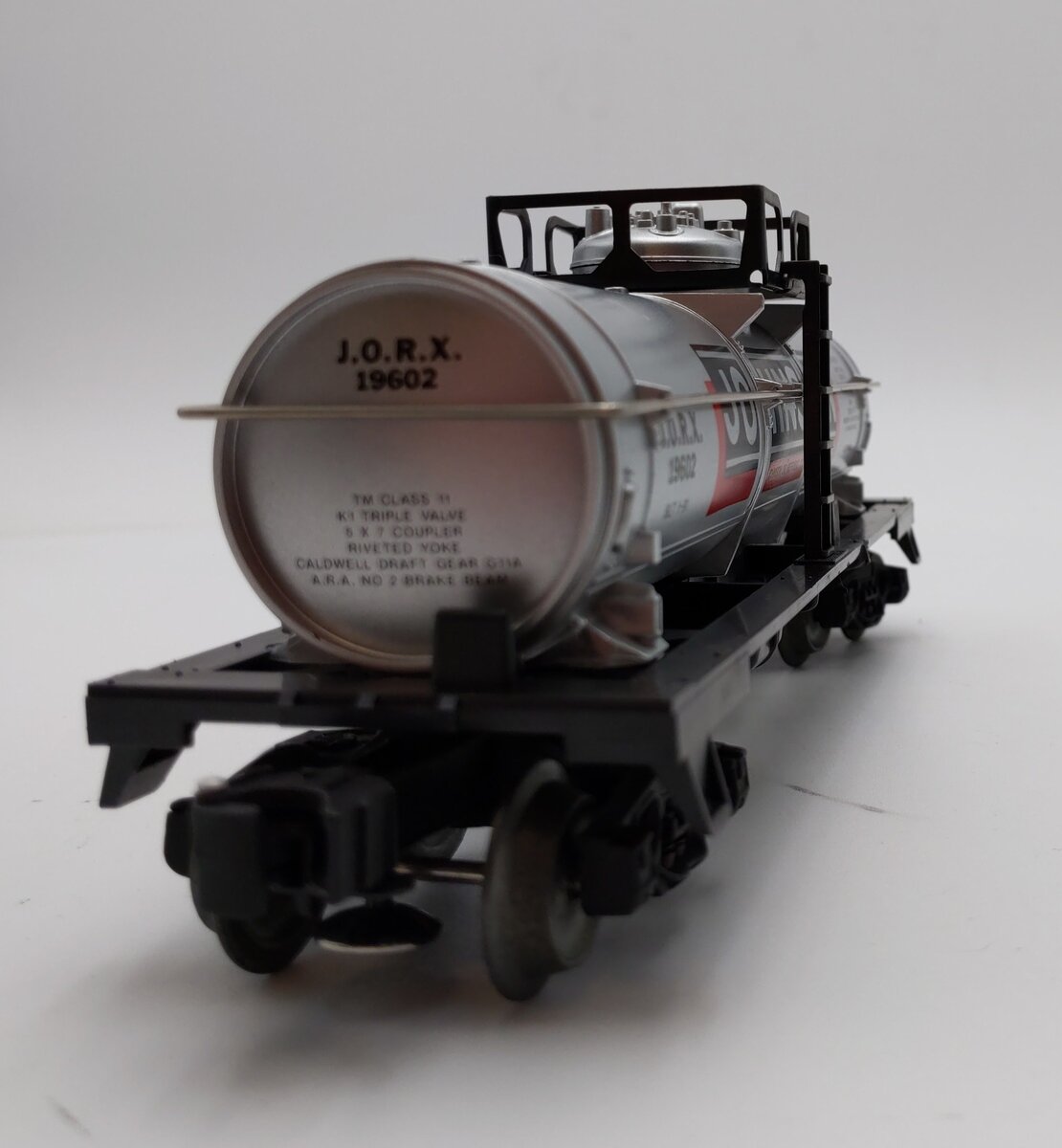 Lionel 6-19602 O Gauge Johnson Single Dome Tank Car #19602 NIB