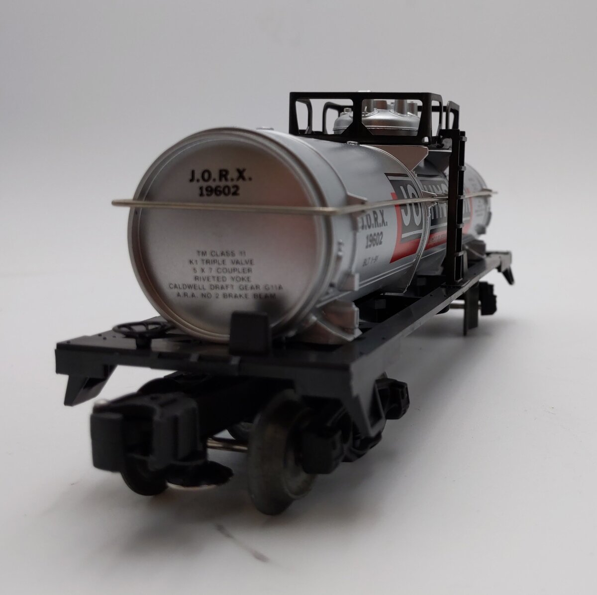 Lionel 6-19602 O Gauge Johnson Single Dome Tank Car #19602 NIB
