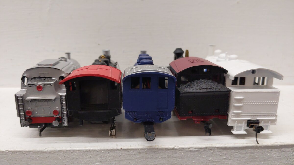 Life Like, Bachmann, Marklin & Other HO Scale Assorted Steam Locomotives: [5]