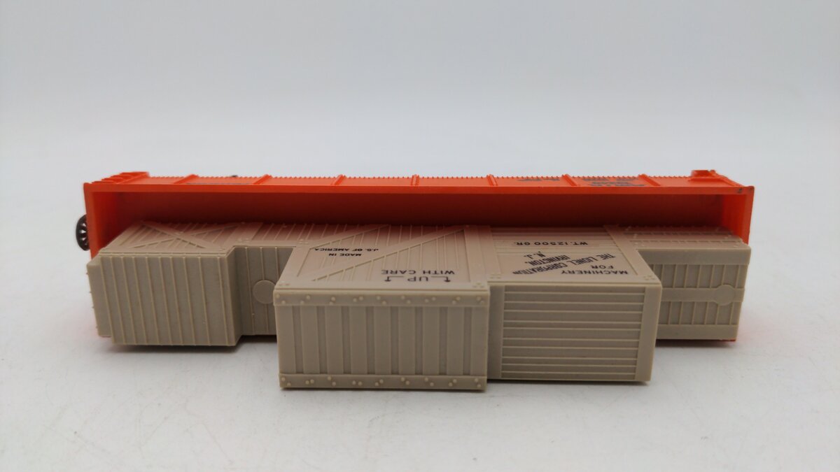 Life Like HO Scale Amtrak Gondola w/Load #13240 EX