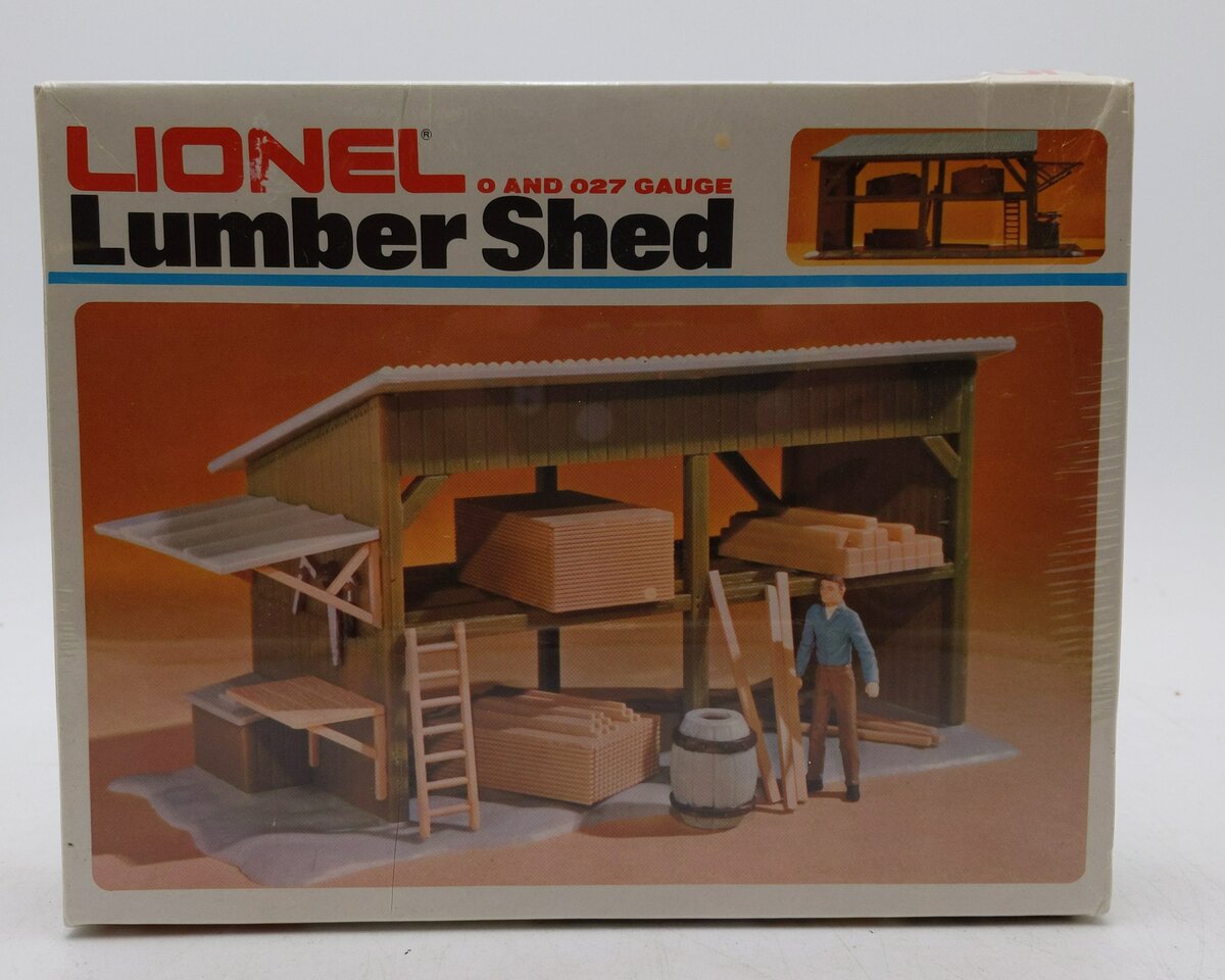 Lionel 6-2720 O And O27 Gauge Lumber Shed Building Kit MT/Box