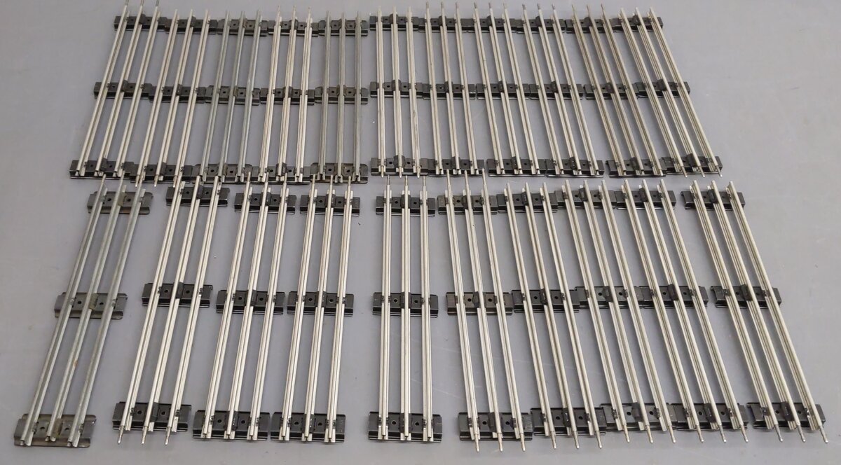 Lionel 6-65500 O Scale 10" Vintage Straight Track [21] EX