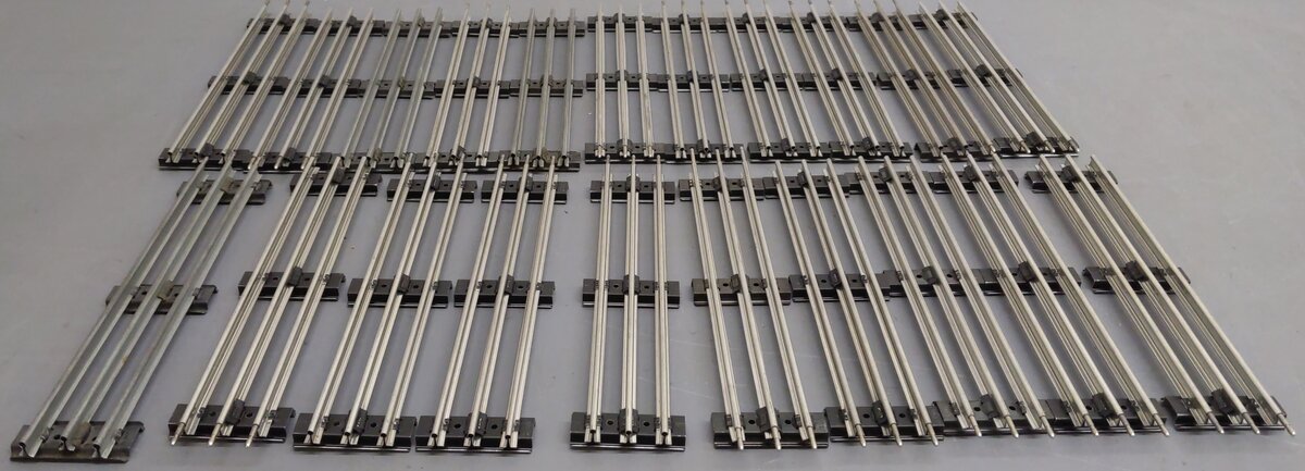 Lionel 6-65500 O Scale 10" Vintage Straight Track [21] EX
