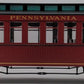 Bachmann Pennsylvania Passenger Coach Car #21 VG