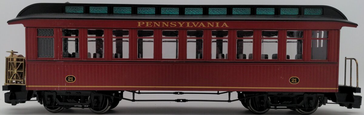 Bachmann Pennsylvania Passenger Coach Car #21 VG