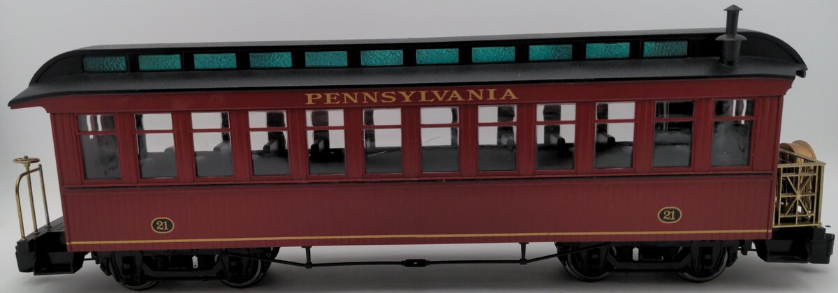 Bachmann Pennsylvania Passenger Coach Car #21 VG