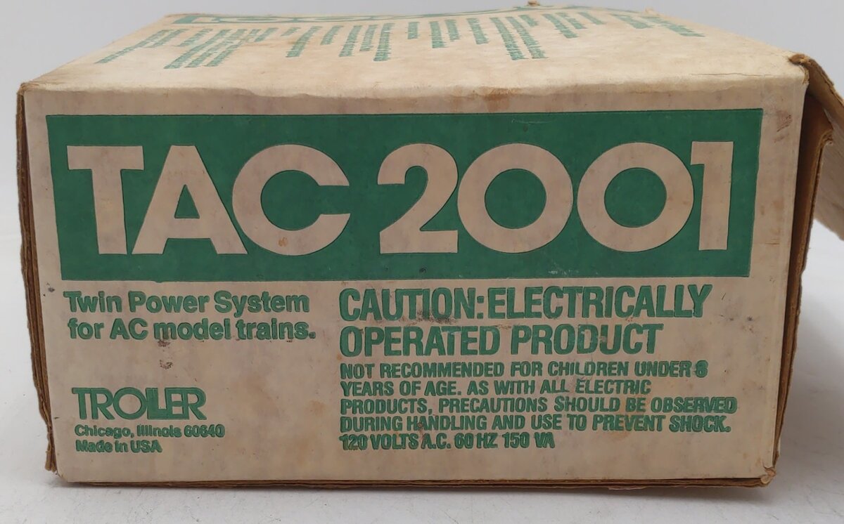 Troller TAC 2001 Twin AC Power System VG/Box