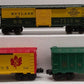 Lionel & K-Line O Gauge Assorted Cars: 9858, 9415, 9710, 9413, 6416 [5] EX
