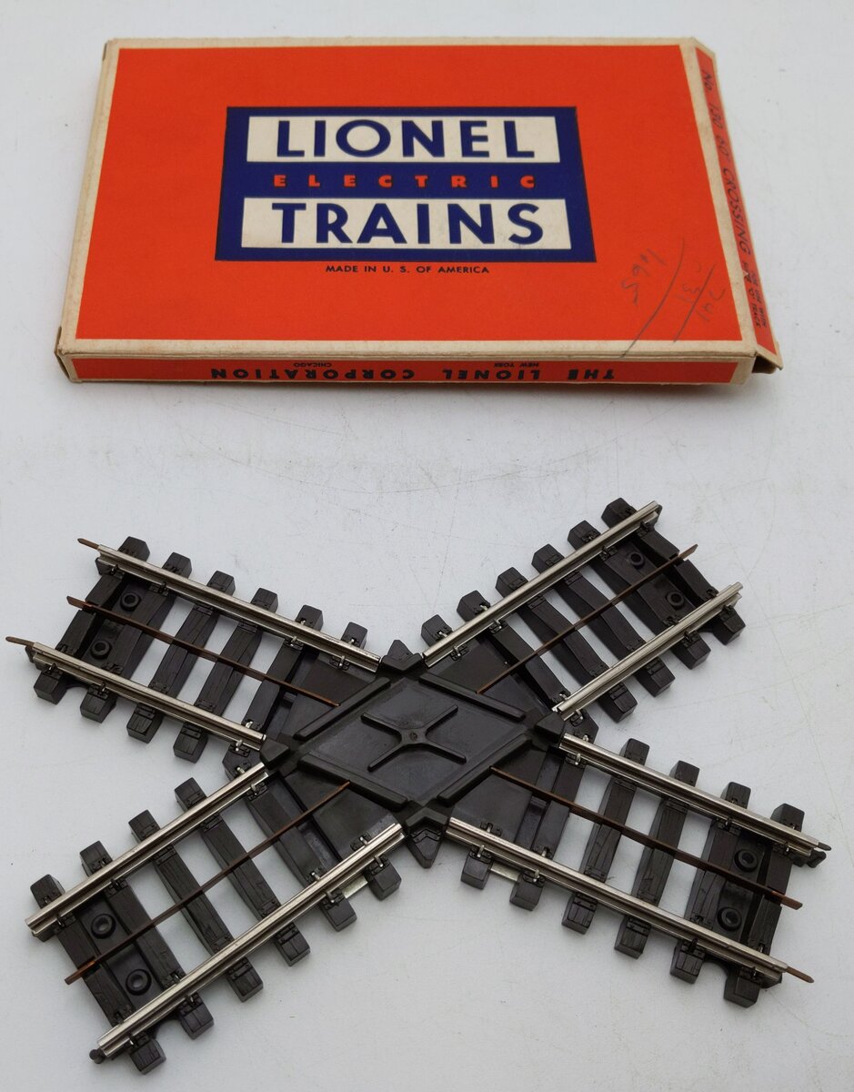 Lionel 130 Vintage Super O 60 Degree Crossover EX/Box