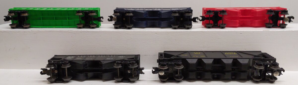 Lionel O Gauge Assorted Cars: 9012, 9013, 9117, 9140, 25000 [5] EX