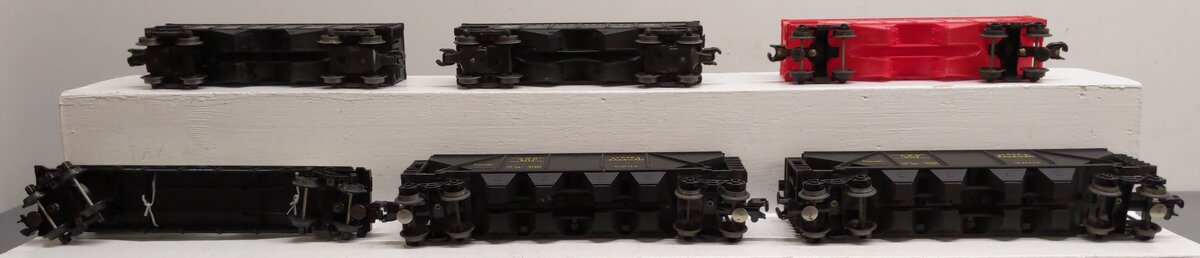 Lionel & MTH O Gauge Assorted Cars: 9117, 25000, 1957 [6] EX
