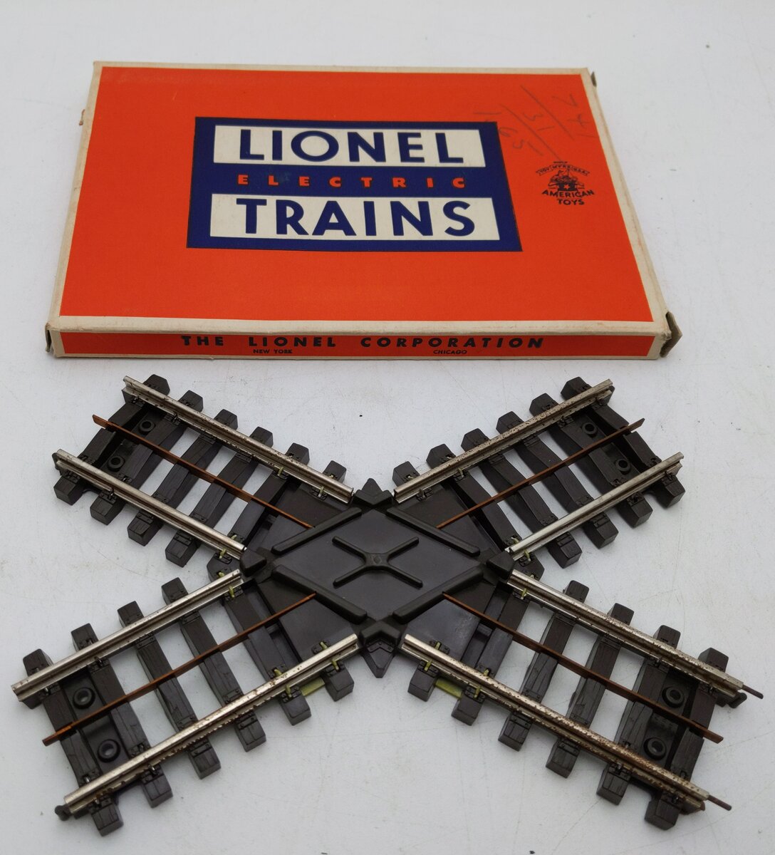 Lionel 130 Vintage Super O 60 Degree Crossover EX/Box
