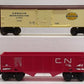 Lionel & MTH O Gauge Assorted Cars: 90438, 9013, 9414, 9702, 5708, 9786 [6] EX