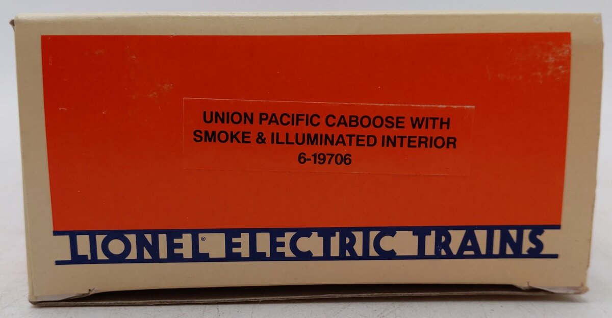 Lionel 6-19706 O Union Pacific Extended Vision Smoking Illuminated Caboose #9706 EX/Box