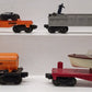 Lionel Vintage O Freight Car 6315,356225, 6801, 6362 [4] VG
