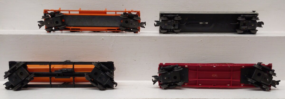 Lionel Vintage O Freight Car 6315,356225, 6801, 6362 [4] VG