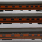 Rivarossi HO Scale GN Empire Builder "Poplar River" Sleeper Passenger Cars [3] VG