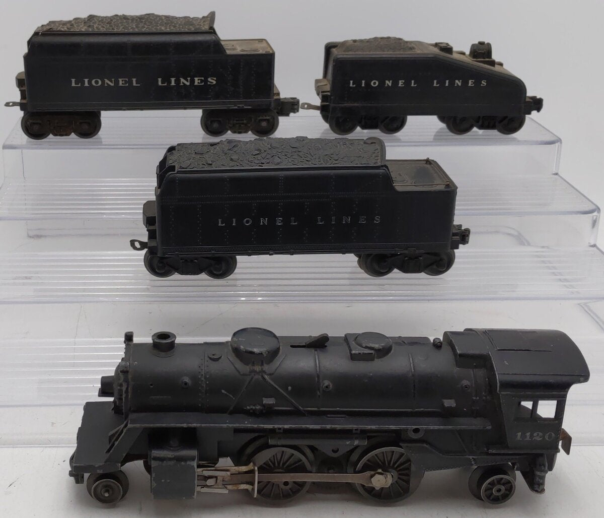 Lionel Vintage O Gauge Steam Locomotive and Tenders [4] VG