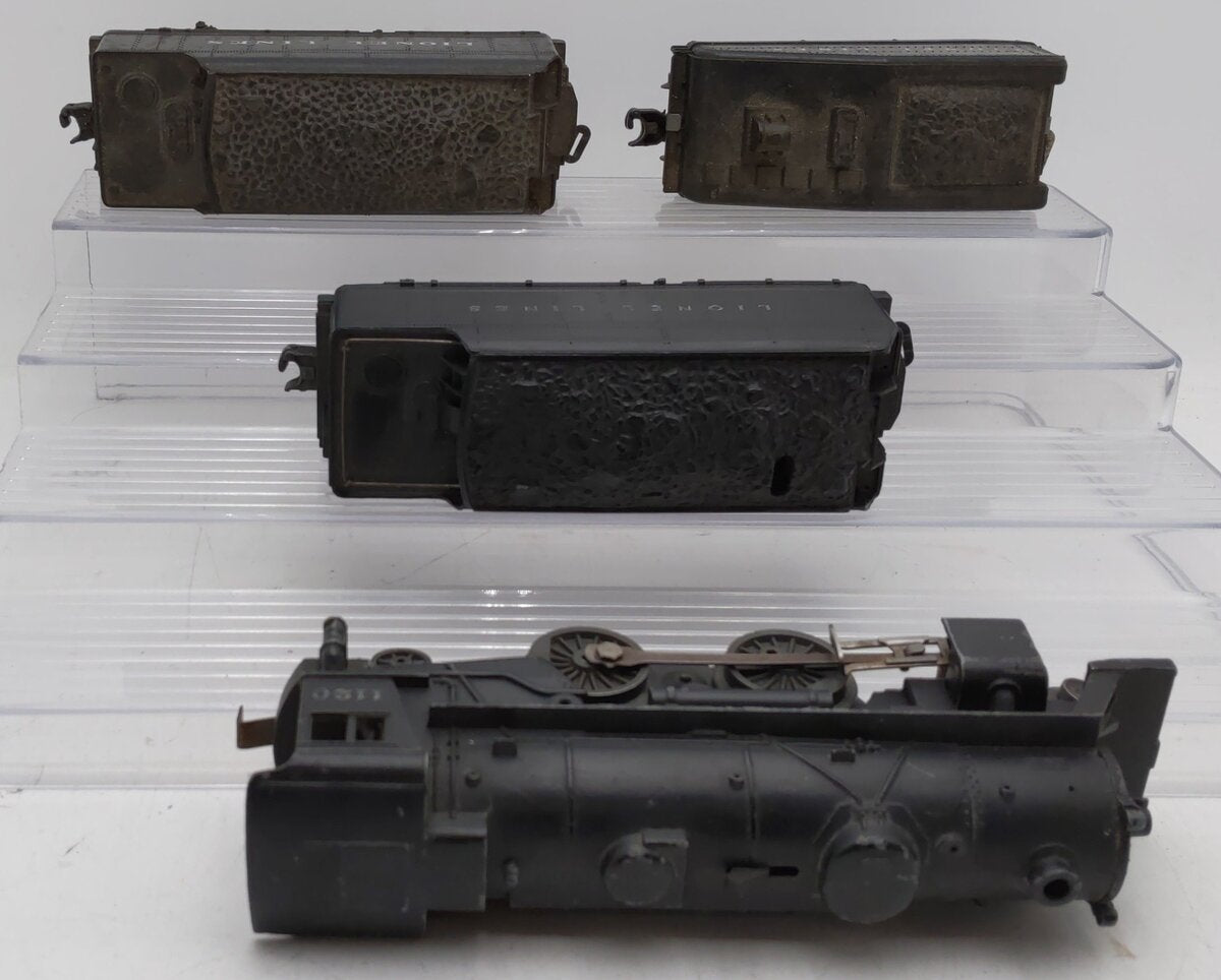 Lionel Vintage O Gauge Steam Locomotive and Tenders [4] VG