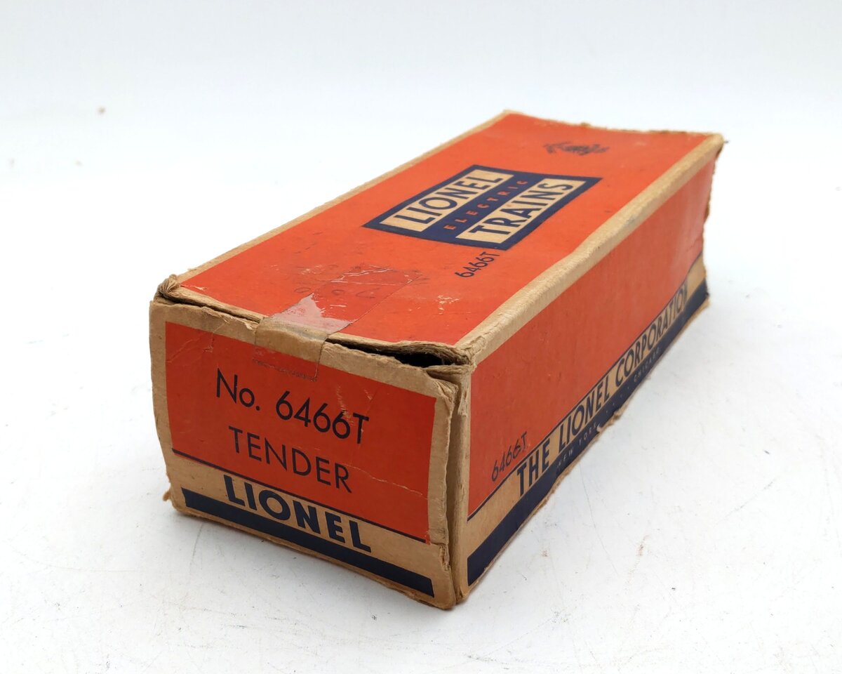Lionel 6466T Vintage O Gauge Postwar Lionel Lines Tender VG/Box