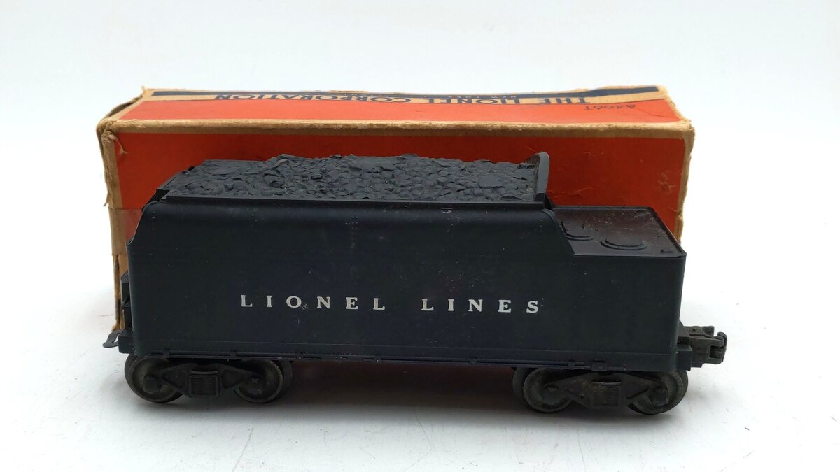 Lionel 6466T Vintage O Gauge Postwar Lionel Lines Tender VG/Box