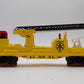 Lionel 6-16660 O Gauge Lionel Operating Fire Car With Ladders (Yellow) NIB