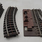 Lionel 142 Vintage Super O LH Manual Switch & Curved & Straight Tracks [7] VG