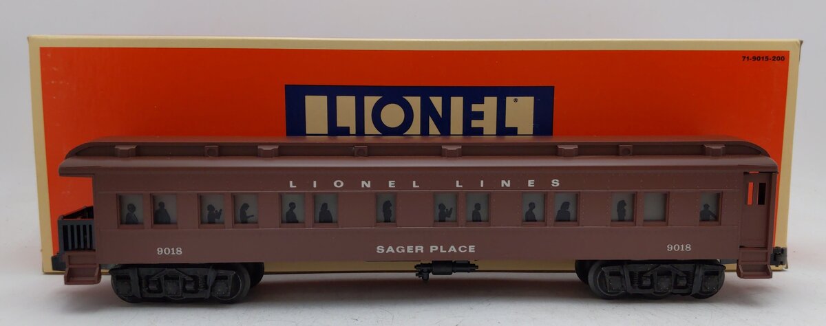 Lionel 6-19018 O Gauge Lionel Lines 'Sager Place' Observation Car #9018 EX/Box