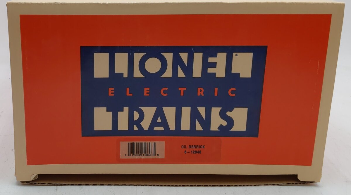 Lionel 6-12848 O Gauge Red Operating Oil Derrick LN/Box